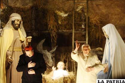 Belén recibe al Patriarca Latino horas antes de comenzar la Navidad