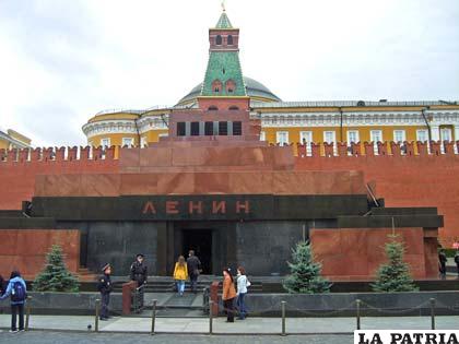 El mausoleo de Lenin de Moscú