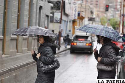 Se anuncian días lluviosos en Oruro