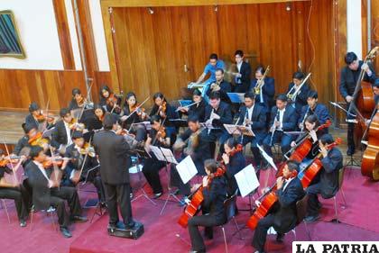 Orquesta Sinfónica de Oruro ofreció conciertos de nivel durante el 2012