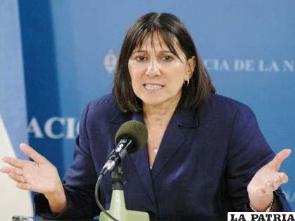 La exministra de Economía, Felisa Miceli, condenada a cuatro años de prisión