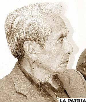 Dr. Gonzalo Quintela G.  Presidente de Cademin-Oruro