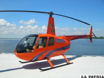Helicóptero Robinson, modelo Raven R-44 (lasresenasdelanonna.com)