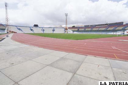 Vista general del estadio “Bermúdez”