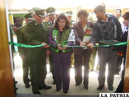 La inauguración del Centro Integral de la Policía