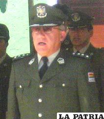 Cnl. Wenceslao Zea, comandante departamental