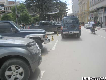 El infractor de la semana en la Plaza 10 de Febrero