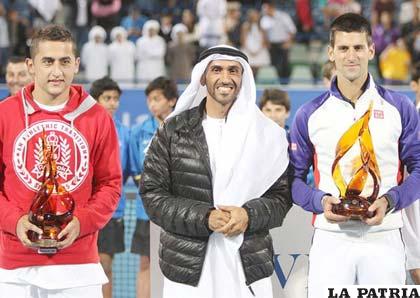 Almagro y Djokovic, ganadores del torneo