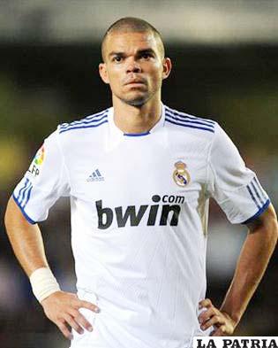 Pepe, jugador de Real Madrid