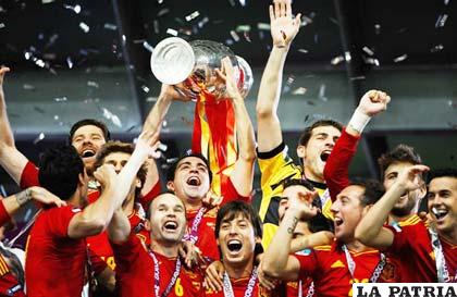 España se coronó campeón de la Eurocopa