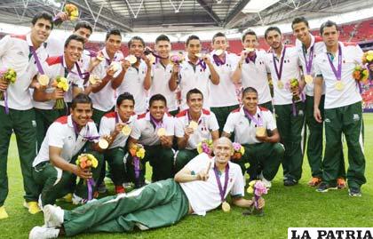 Oro olímpico para la selección de fútbol de México