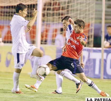 Félix Quero intenta vencer a su marcador