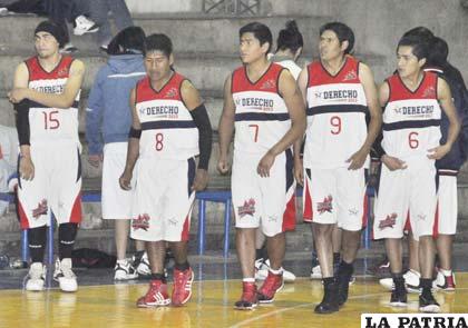 Integrantes del equipo de Derecho