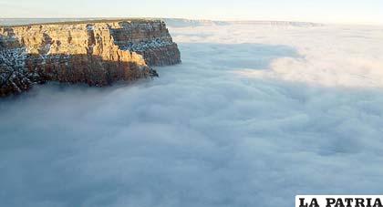 Impresionante paisaje de este fenómeno topográfico