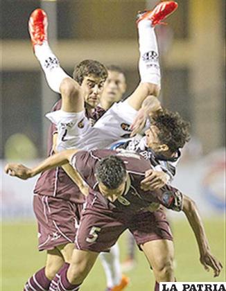 Por momentos se jugó bastante fuerte