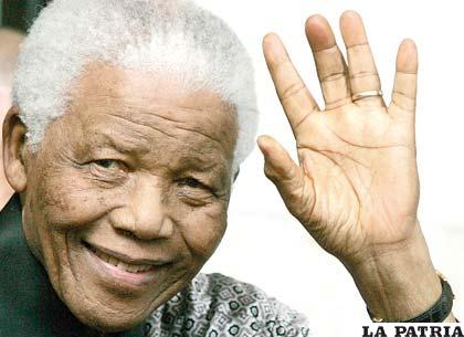El mítico Nelson Mandela