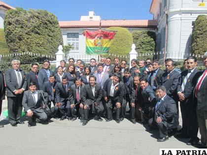 Afiliados al Círculo de Periodistas Deportivos de Oruro
