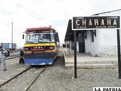 Estación del ferrocarril Charaña - Arica