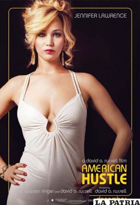 Jennifer Lawrence en uno de los carteles del exitoso film