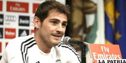 El portero de la selección española Iker Casillas