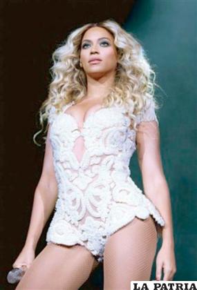 La sensual norteamericana Beyoncé