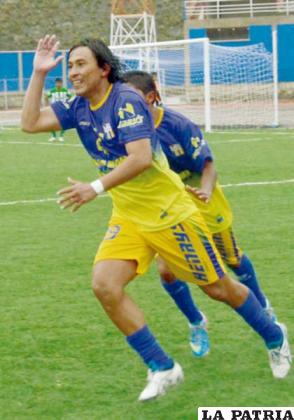 Adrián Cuéllar marcó el gol de EM Huanuni