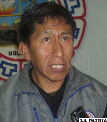 Dirigente de los trabajadores de la UTO, Freddy Mendoza