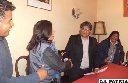 Acuerdo entre alcaldesa, Rossío Pimentel, y presidente del Concejo edil, Juan José Ramírez