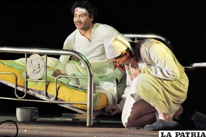 Mandrágora Teatro en el festival “Alalao” con la Razón Blindada