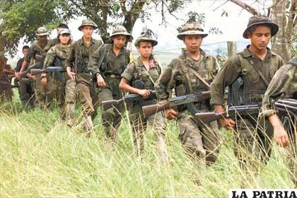 Integrantes de las Fuerzas Armadas Revolucionarias de Colombia