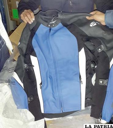 La chamarra americana de motociclista