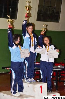 Los campeones de la categoría Sub-15 