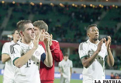 Los jugadores del Bayern de Múnich confían que pueden ganar