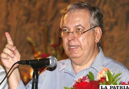 Ministro brasileño de Relaciones Exteriores, Luiz Alberto Figueiredo