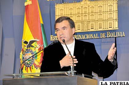 Juan Ramón Quintana aclaró que no todas las ONG’s tergiversan su rol