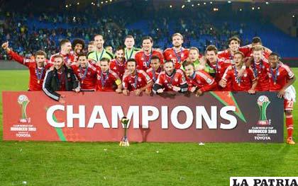 El Bayern también es el vigente campeón de la Champions