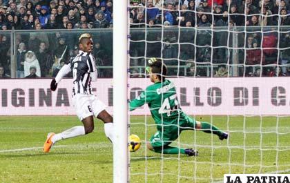 Paul Pogba es uno de los goleadores de la Juventus