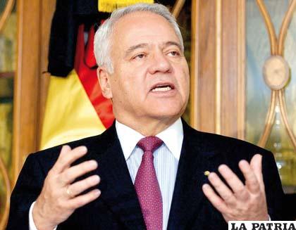 Expresidente Gonzalo Sánchez de Lozada