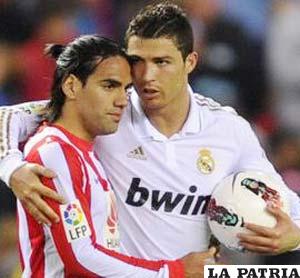 Falcao y Ronaldo