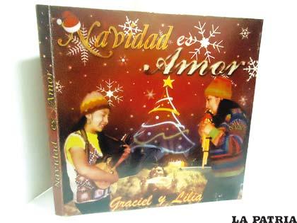 Tapa del disco “Navidad es amor”