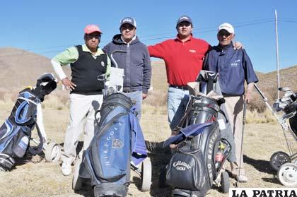 Cultores del deporte de los palos que habitualmente intervienen en los torneos