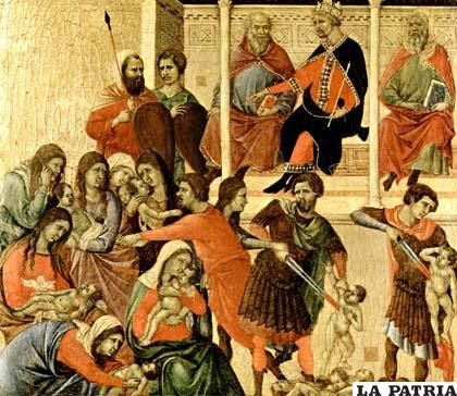 Herodes ordenó la matanza de todos los niños