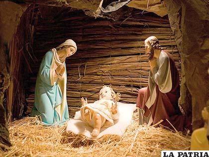 Los pesebres recuerdan el nacimiento del Salvador, Jesús
