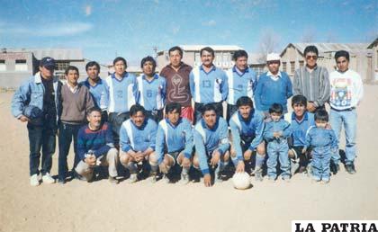 6 de Junio campeón del fútbol mutual en 1990