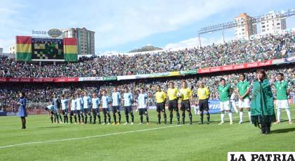 Bolivia con Argentina empataron a un gol en La Paz