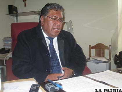 El fiscal de Distrito, Francisco Terán