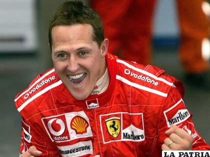 Schumacher, en uno de sus mejores momentos