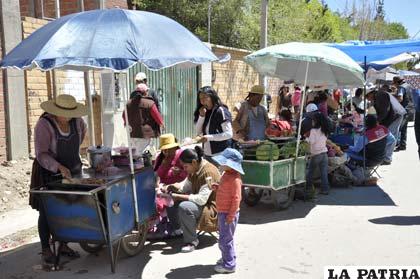 Condiciones en las que se vende comida en las calles