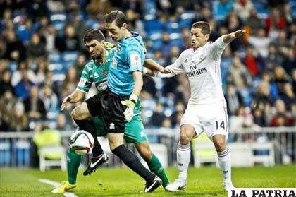 Del partido en el cual Real Madrid eliminó a Cornellà