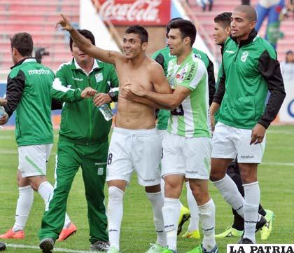 Los jugadores de Oriente Petrolero están motivados por el triunfo en Sucre